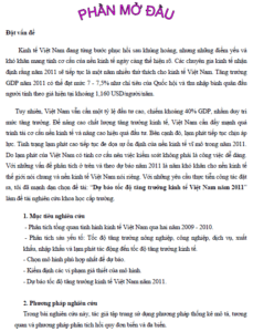 du bao toc do tang truong kinh te viet nam nam 2011