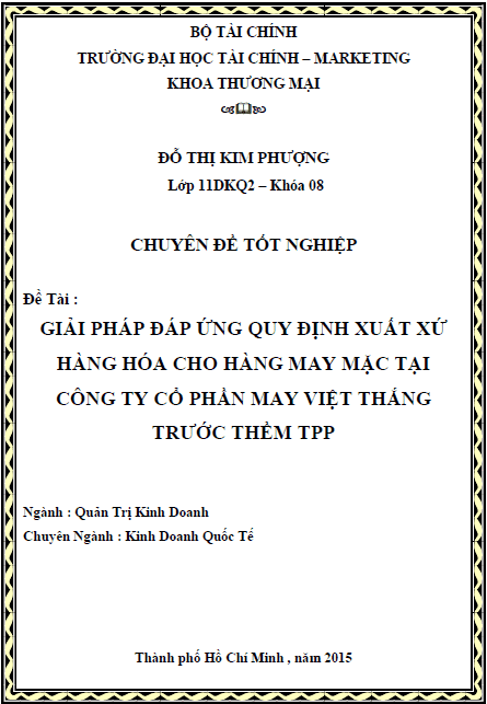 giai phap dap ung quy dinh xuat xu hang hoa cho hang may mac tai cong ty co phan may viet thang truoc them tpp