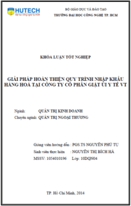 giai phap hoan thien quy trinh nhap khau hang hoa tai cong ty co phan giat ui y te vt 1