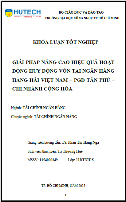 giai phap nang cao hieu qua hoat dong huy dong von tai ngan hang tmcp hang hai viet nam phong giao dich tan phu chi nhanh cong hoa