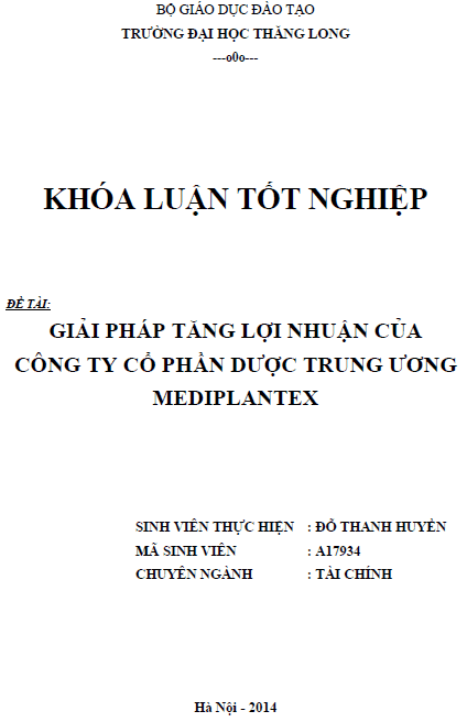 giai phap tang loi nhuan cua cong ty co phan duoc trung uong