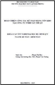 hoan thien cong tac ke toan hang ton kho tai cong ty tnhh tan thuan