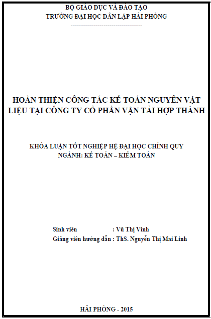 hoan thien cong tac ke toan nguyen vat lieu tai cong ty co phan van tai hop thanh