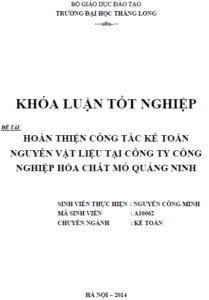 hoan thien cong tac ke toan nguyen vat lieu tai cong ty cong nghiep hoa chat mo quang ninh