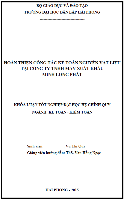 hoan thien cong tac ke toan nguyen vat lieu tai cong ty tnhh may xuat khau minh long phat