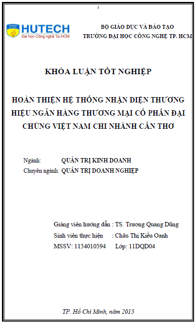 hoan thien he thong nhan dien thuong hieu ngan hang thuong mai co phan dai chung viet nam chi nhanh can tho