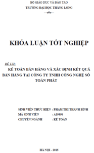 Hoàn thiện kế toán bán hàng và xác định kết quả bán hàng tại công ty TNHH Công nghệ số Toàn Phát 2 hoan thien ke toan ban hang va xac dinh ket qua ban hang tai cong ty tnhh cong nghe so toan phat