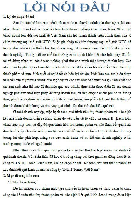 mot so bien phap nang cao doanh thu tiet kiem chi phi tai cong ty tnhh tomei viet nam