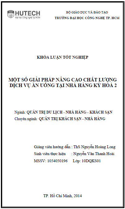 mot so giai phap nang cao chat luong dich vu an uong tai nha hang ky hoa 2