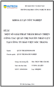 mot so giai phap nham hoan thien cong tac quan tri nguon nhan luc tai cong ty bao ve soc trang