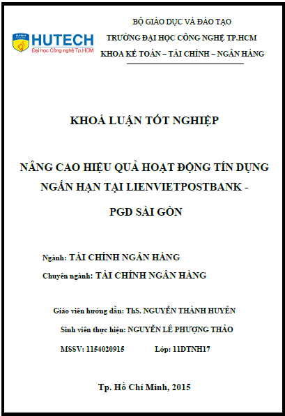 nang cao hieu qua hoat dong tin dung ngan han tai lienviet postbank phong giao dich sai gon