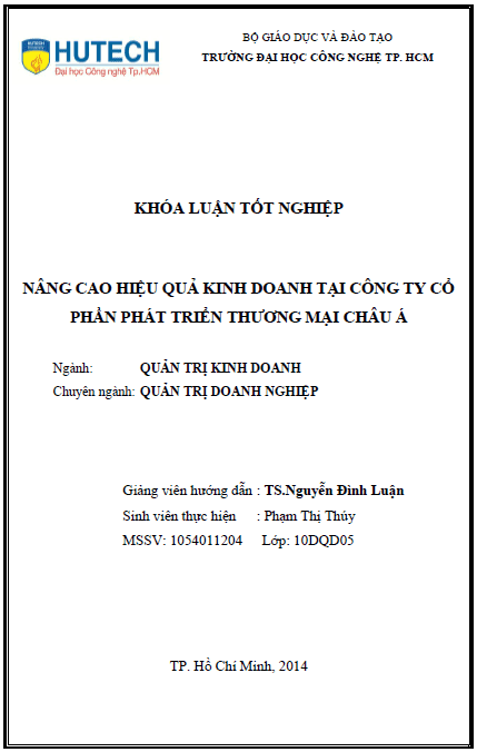 nang cao hieu qua kinh doanh tai cong ty co phan phat trien thuong mai chau a