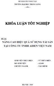 nang cao hieu qua su dung tai san tai cong ty tnhh aiden viet nam
