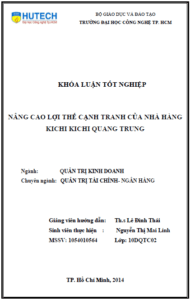 nang cao loi the canh tranh cua nha hang kichi kichi quang trung