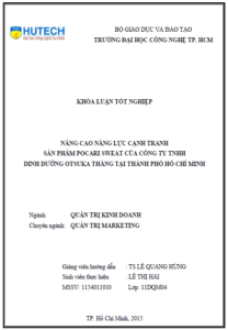 nang cao nang luc canh tranh san pham pocari sweat cua cong ty tnhh dinh duong otsuka thang tap thanh pho ho chi minh