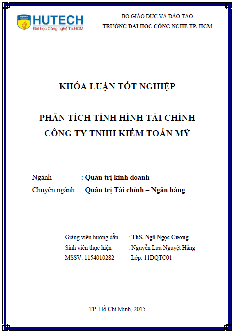 phan tich tinh hinh tai chinh tai cong ty tnhh kiem toan my aa