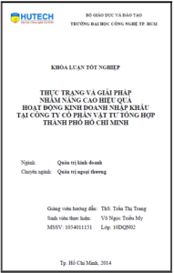 Thực trạng và giải pháp nhằm nâng cao hiệu quả hoạt động kinh doanh nhập khẩu tại công ty cổ phần vật tư tổng hợp thành phố Hồ Chí Minh 20 thuc trang va giai phap nham nang cao hieu qua hoat dong kinh doanh nhap khau tai cong ty co phan vat tu tong hop thanh pho ho chi minh 1