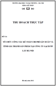to chuc cong tac ke toan chi phi san xuat va tinh gia thanh san pham tai cong ty gach op lat ha noi