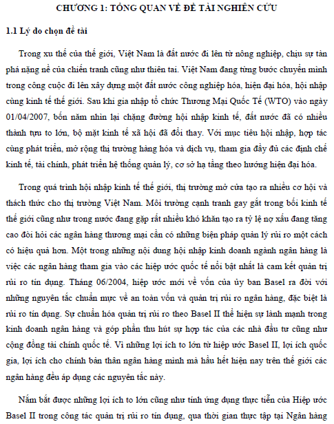ung dung hiep uoc basel ii trong cong tac quan tri rui ro tin dung tai ngan hang tmcp sai gon thuong tin chi nhanh dong nai
