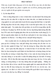 xac dinh cac nhan to anh huong den quyet dinh chon truong hoc cua sinh vien dai hoc lac hong