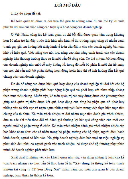 xay dung he thong ke toan trach nhiem tai cong ty co phan son dong nai