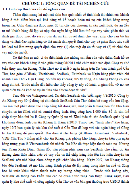 xay dung quy trinh tham dinh tin dung trong mo hinh ngan hang thuc hanh