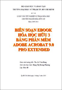 bien soan ebook hoa hoc huu 3 bang phan mem adobe acrobat 9 0 pro extended