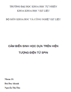 cam bien sinh hoc dua tren hien tuong dien tu spin