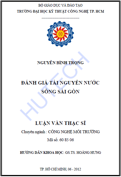 danh gia tai nguyen nuoc song sai gon