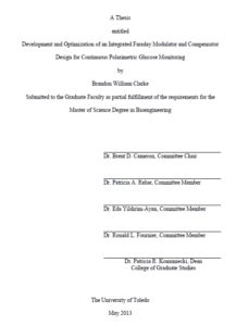 development and optimization of an integrated faraday modulator and compensator design for continuous polarimetric glucose monitoring
