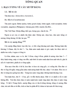 gop phan khao sat thanh phan hoa hoc cua trai muop dang