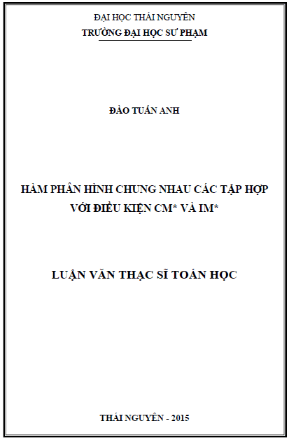ham phan hinh chung nhau cac tap hop voi dieu kien cm va im