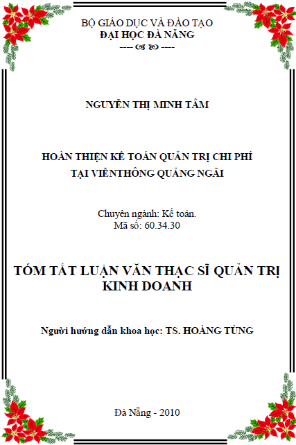 hoan thien ke toan quan tri chi phi tai vien thong quang ngai