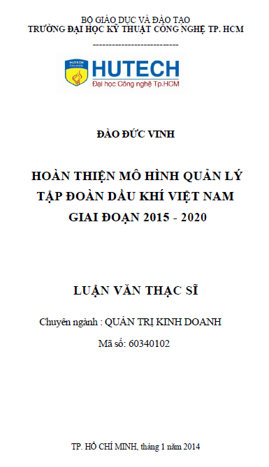 hoan thien mo hinh quan ly tap doan dau khi viet nam giai doan 2015 2020
