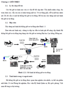 mo hinh he thong bai giu xe thong minh