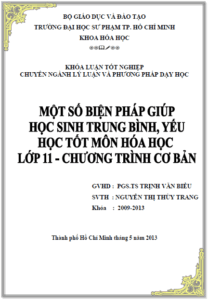 mot so bien phap giup hoc sinh trung binh yeu hoc tot mon hoa hoc lop 11 chuong trinh co ban