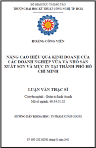 nang cao hieu qua kinh doanh cua cac doanh nghiep vua va nho san xuat son va muc in tai thanh pho ho chi minh