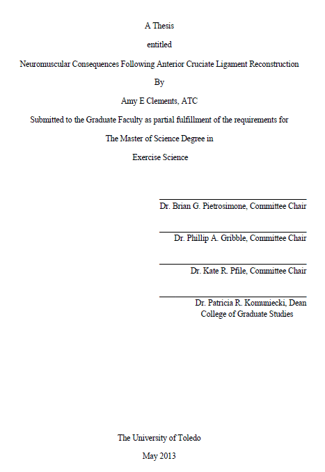 neuromuscular consequences following anterior cruciate ligament reconstruction