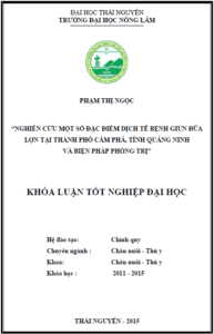 nghien cuu dac diem dich te benh giun dua lon tai thanh pho cam pha tinh quang ninh va bien phap phong tri