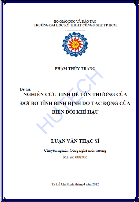 nghien cuu tinh de ton thuong cua doi bo tinh binh dinh do tac dong cua bien doi khi hau