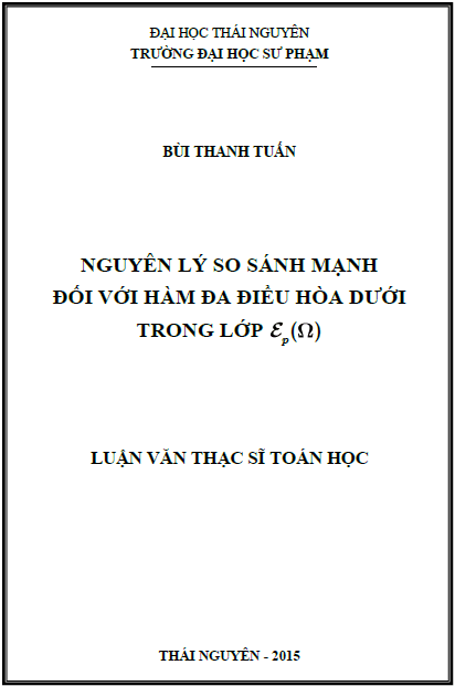 nguyen ly so sanh manh doi voi ham da dieu hoa duoi trong lop p