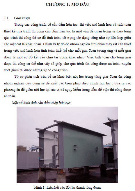 phan tich va dieu chinh noi luc qua trinh thi cong cau dam thep lien tuc