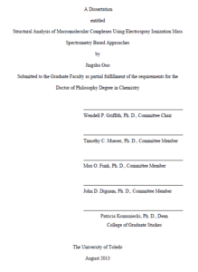 structural analysis of macromolecular complexes using electrospray ionization mass spectrometry based approaches