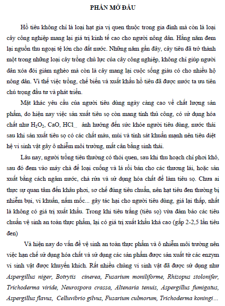 su dung che pham sinh hoc len men san xuat tieu trang