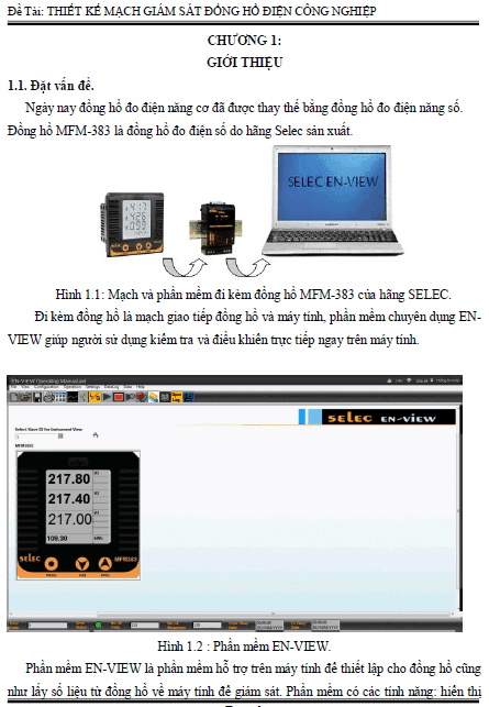 Thiết kế mạch giám sát đồng hồ điện công nghiệp 1 thiet ke mach giam sat dong ho dien cong nghiep