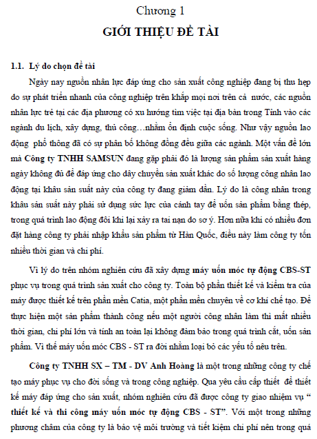 thiet ke va che tao may uon moc tu dong cbs st