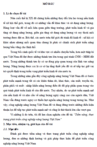 tiem nang thuc trang phat trien cong nghiep nang luong viet nam