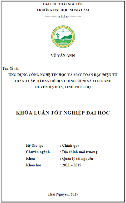 ung dung cong nghe tin hoc va may toan dac dien tu thanh lap to ban do dia chinh so 20 xa vo tranh huyen ha hoa tinh phu tho 1