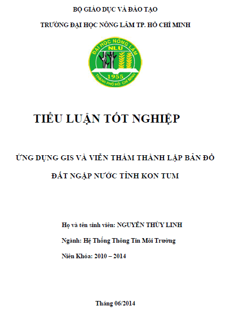 ung dung gis va vien tham thanh lap ban do dat ngap nuoc tinh kon tum