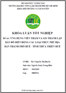 ung dung vien tham va gis thanh lap ban do bien dong cac loai thuc phu dia ban thanh pho hue tinh thua thien hue